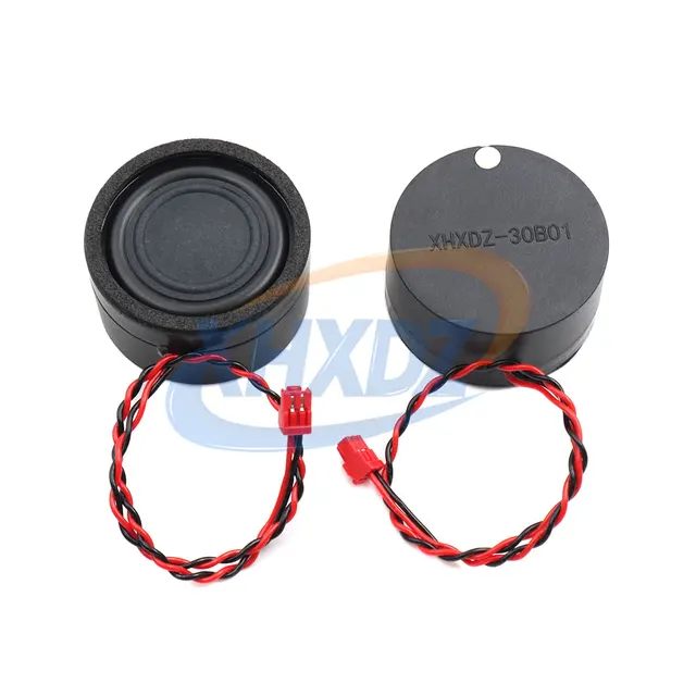 High Decibel 30B01 8 Ohm 2W Round Cavity Speaker 30*15.5MM 8Ohm 2 Watt Box Loudspeaker with wire GH1.25-2P for Audio