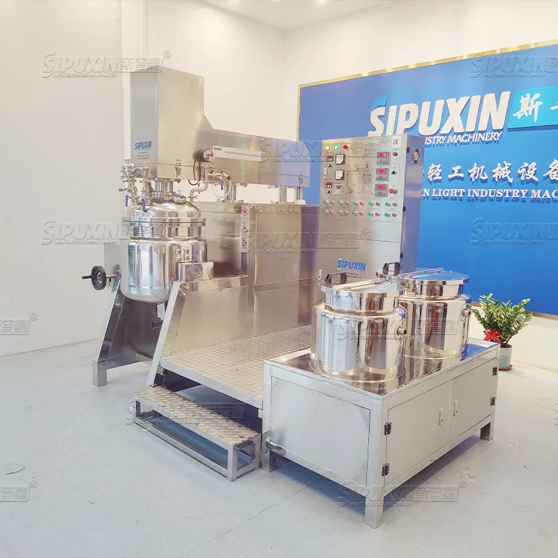 vacuum paste&cream making machine