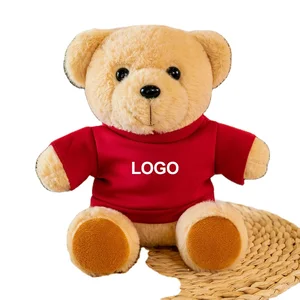 Custom Bear Plush Logo T Shirt Embroidery