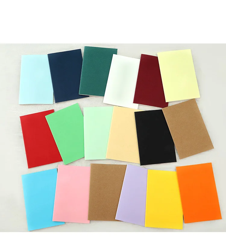 Kraft notebook 30sheets customized cover can be printed logo line A5 B5 Student Notebook