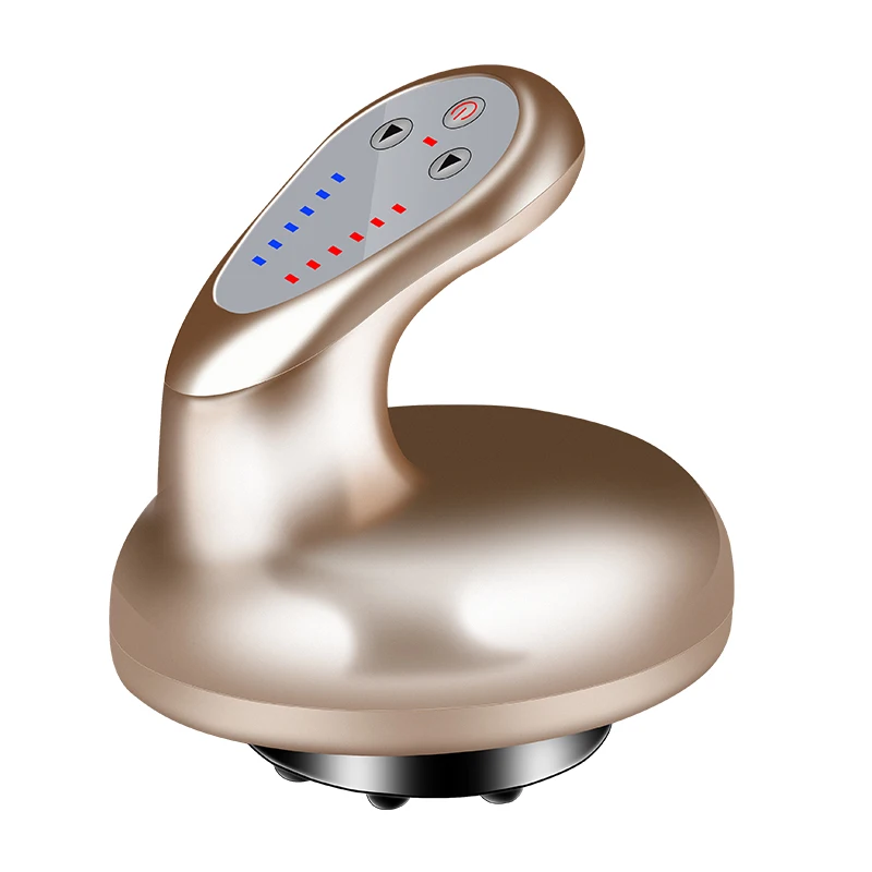 Mini Multi-Function Electric Heart Guasha Custom Gua Sha Handheld Massager with Body Application Massage Hammer Tool