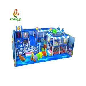 Indoor Children Play Equipment Plastic Castle Kids Children Slides Indoor Playground