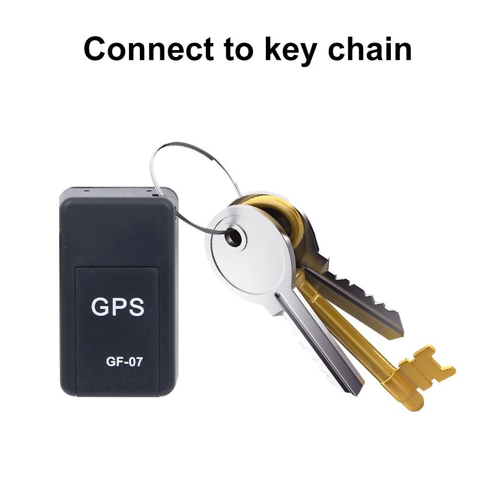 Mini GPS tracker Gf07 Magnetic Tracking Locator Audio Voice Monitoring GPS Tracking Device Key Chain