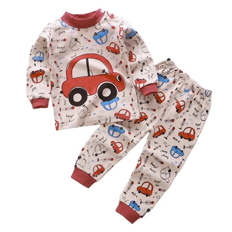 Kids Clothing Hot Sale Cartoon Newborn Baby Clothes 0-7 Years Comfortable Baby Cloths Set Kids