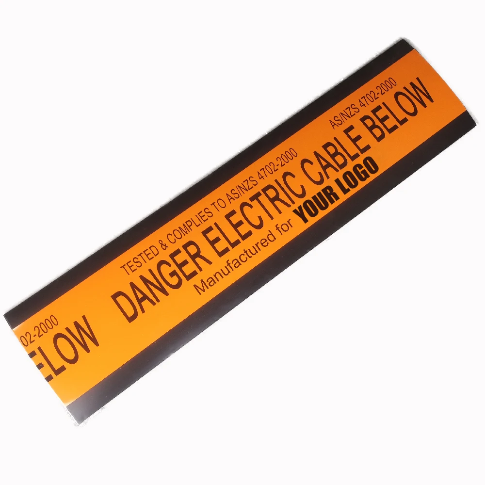 PE Protection Cable Covers LDPE Electrical Plastic Cable Tiles