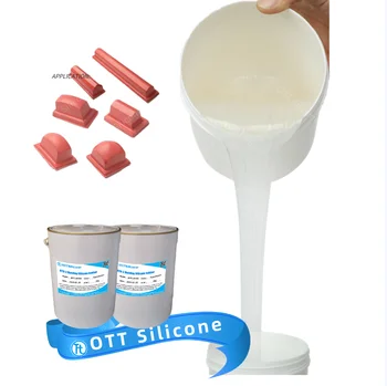 Factory price RTV 2 liquid silicone rubber for pad printing/silicone for silk printing