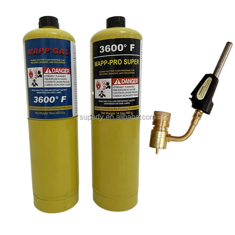 Map Gas Welding Gas Mapp Torch Good Quality Purity 99.9 Mapp Gas Buy