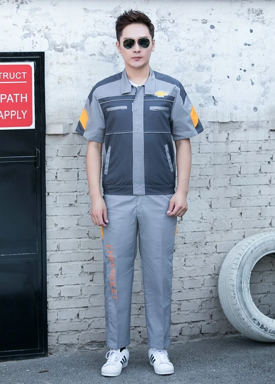 Camisas de trabajo personalizadas para hombres/uniformes de - Main Image