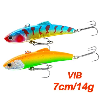 Cheery Hot Sale VIB Fishing Lure 7cm 14g Shake Sinking Artificial Bionic Bait Hard Lure Hard Plastic Bait Fishing Lure with Hook – Hard Lure – view 2