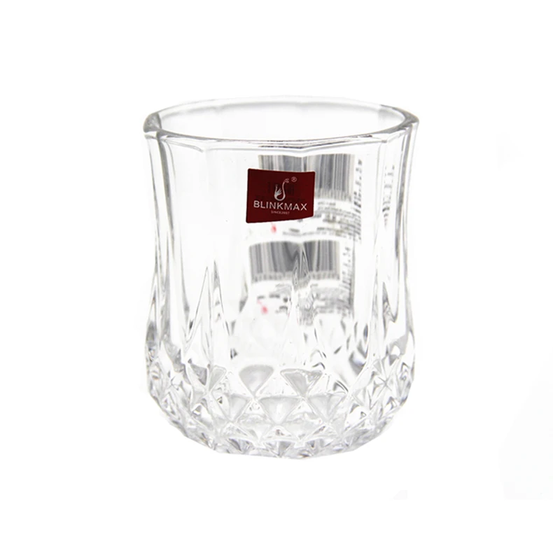 Top Grade Fashion 300ml Crystal Glasses Square White Spirits Mug Whiskey  Cups Small Wine Cup Shot Glass Home Bar Drinkware - AliExpress