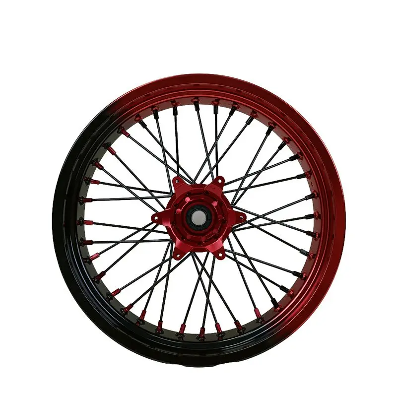 New Color Fit Fantic XE 125 2024 Bi-Color Supermoto Wheelset