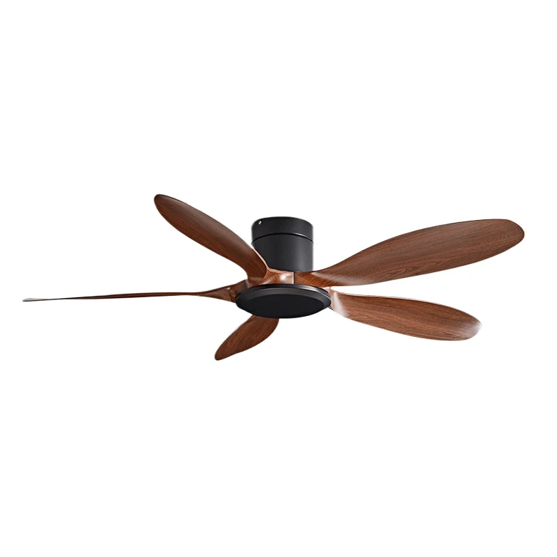 Fabrieksdirecte 42/52 inch plafondventilator zonder licht en afstandsbediening, geen licht, omkeerbare BLDC-motor, ABS-bladen voor slaapkamer en woonkamer