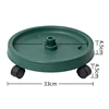 Plateau vert foncé