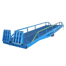 Container Loading Platform Forklift Truck Use Ramps Warehouse Truck Load Ramp