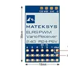 Matek ELRS-R24-P6V ตัวรับสัญญาณ PWM แบบปรับค่าได้ 2.4GHz