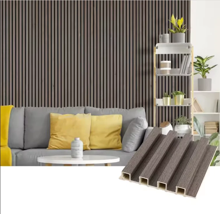 Interior Decorative Wpc Wall Panel Wood Plastic Composite Woodgrain Wpc ...