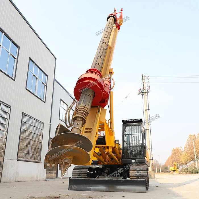 High Performance Auger Bore Pile Foundation Machine Rotary Drilling Rig for Sale