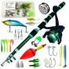 vert 18m+200 bobine+20 accessoires+poisson+flotteur gros ventre+cloche