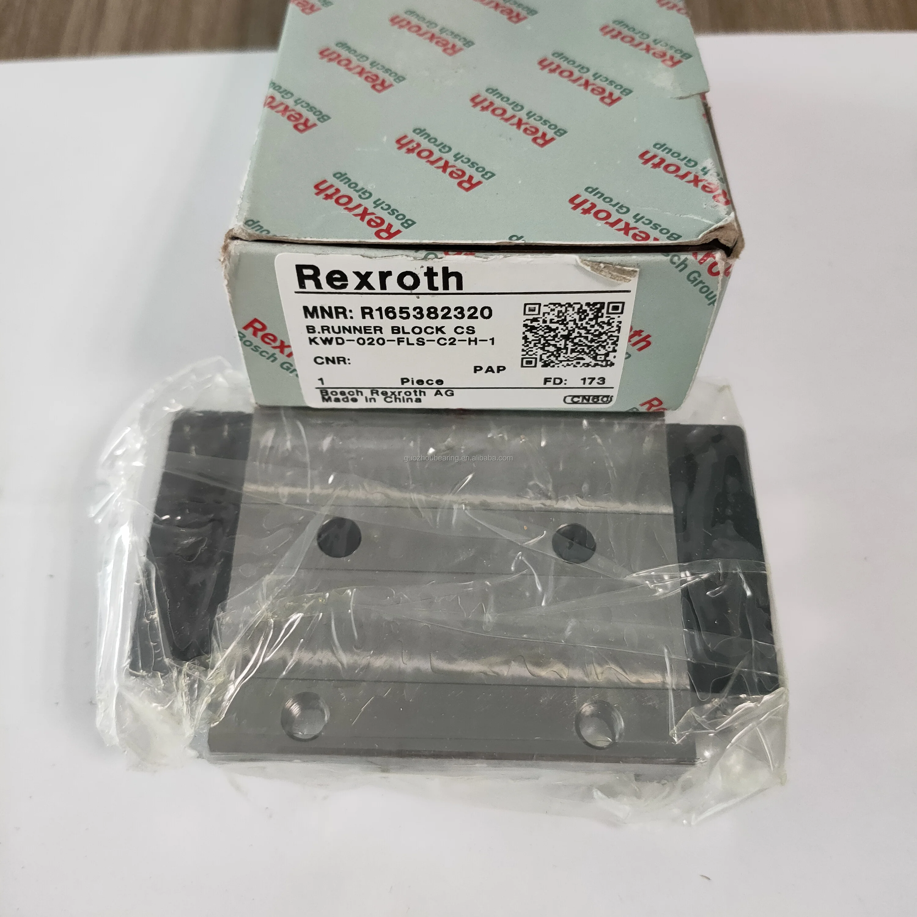 Rexroth Linear Guide Rail Block R165382920 R 165382920 Runner Carriage