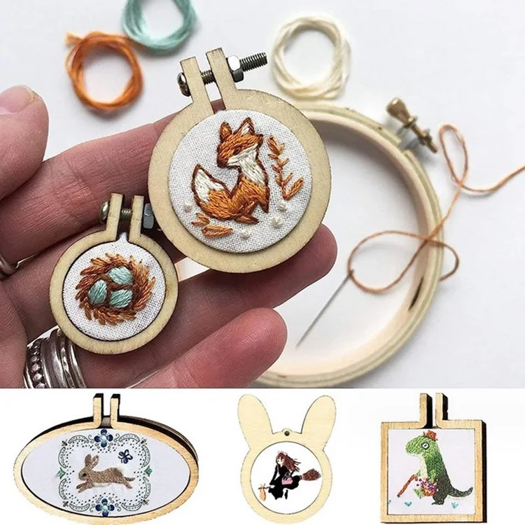 wholesale wooden cross stitch embroidery frame