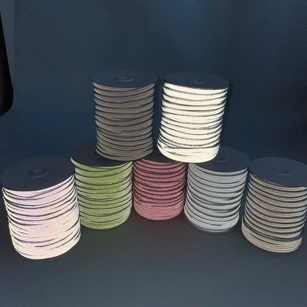 Reflective Bias 1cm/crafts Double Fold Bias Tape For Sewing/reflective