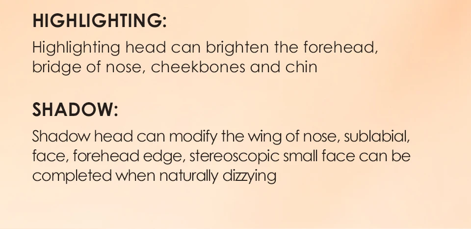 O.TWO.O New Arrival Glow Lift Light Shadow Contour Stick 4 Colors options modify the contour Wholesaler