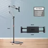 Grand clip pour panneau plat en porte-à-faux (montage au sol rétractable) - Argent