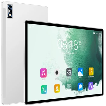 アンドロイド タブレット 8GB RAM+64GB 10.1 ホワイト 白 RAM 8G 128GB ROM Android新着大画面防水10.1インチzk10タブレットPC