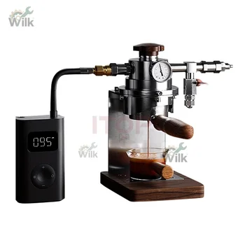 Starseeker Super58 Rok Espresso Machine  Wendougee Professional Apparatus, Smart Espresso Coffee Machine With Grinder
