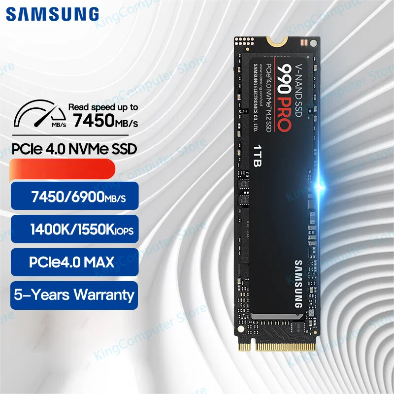 Samsung SSD 990 PRO M.2 PCIe NVMe 2 To Originel Made In Korea - Saida  Algeria
