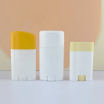 2024 30g Empty Container Fragrant Solid Stick Balm Body Refill Deodorant Bottle Packaging for Antiperspirant Shampoo Lotion Use