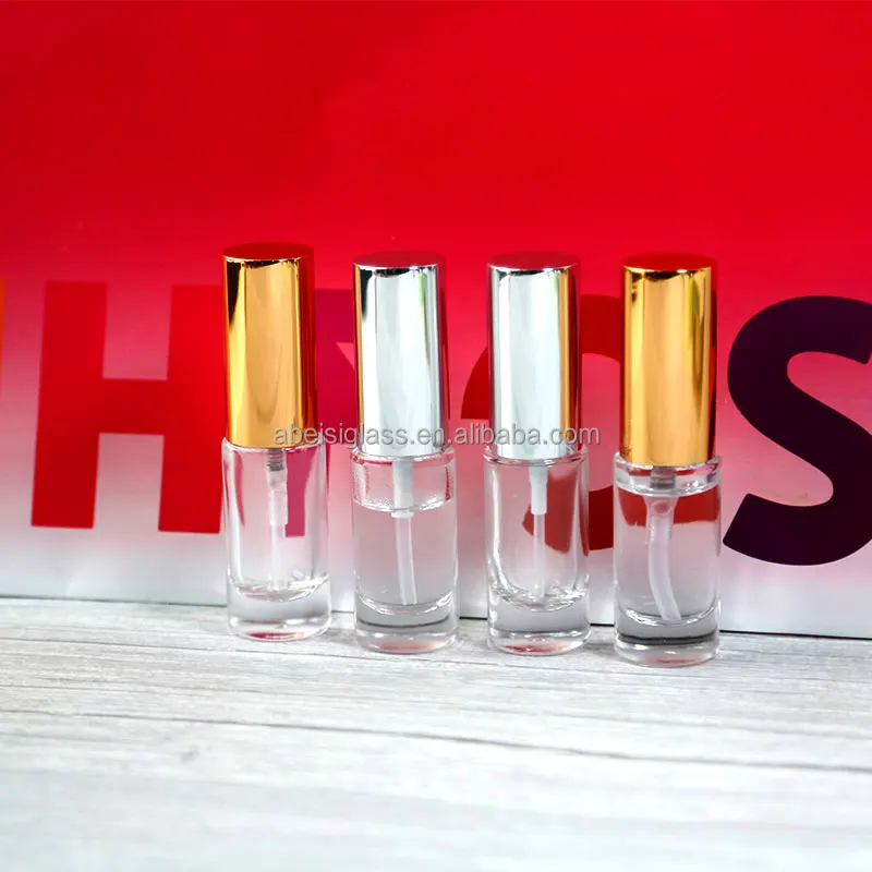Free Sample 5ml 10ml Small Spray Portable Perfume Bottle Travel Size Empty  Clear Glass Bottles for Perfumes