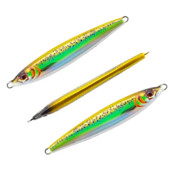 Vertical Saltwater Fishing Lure 3D Printed Barracuda Speed Jig for Sardine and Mackerel Bait – Metal Jig – view 2