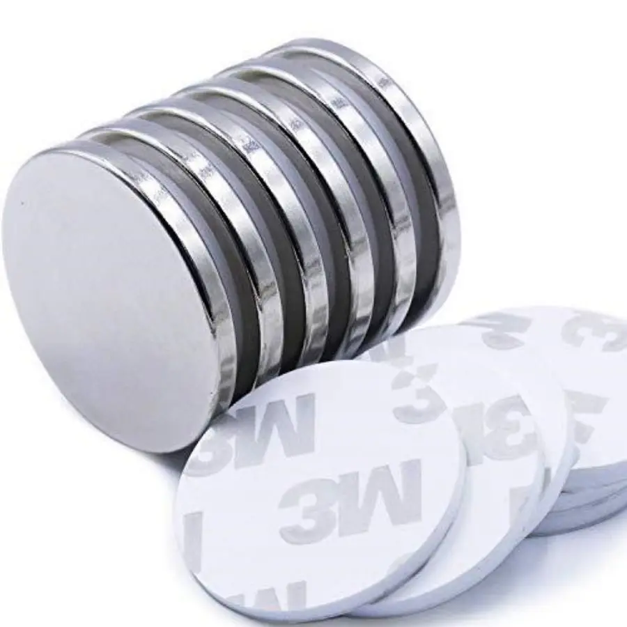 High Strength Adhesive Backed Magnetic Magnet For Industrial Or Home Organization