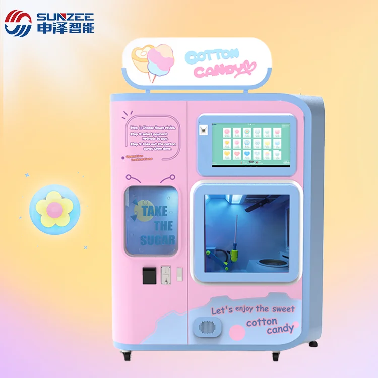 The latest commercial marshmallow machine is applicable to the marshmallow machine in the amusement park, which children like