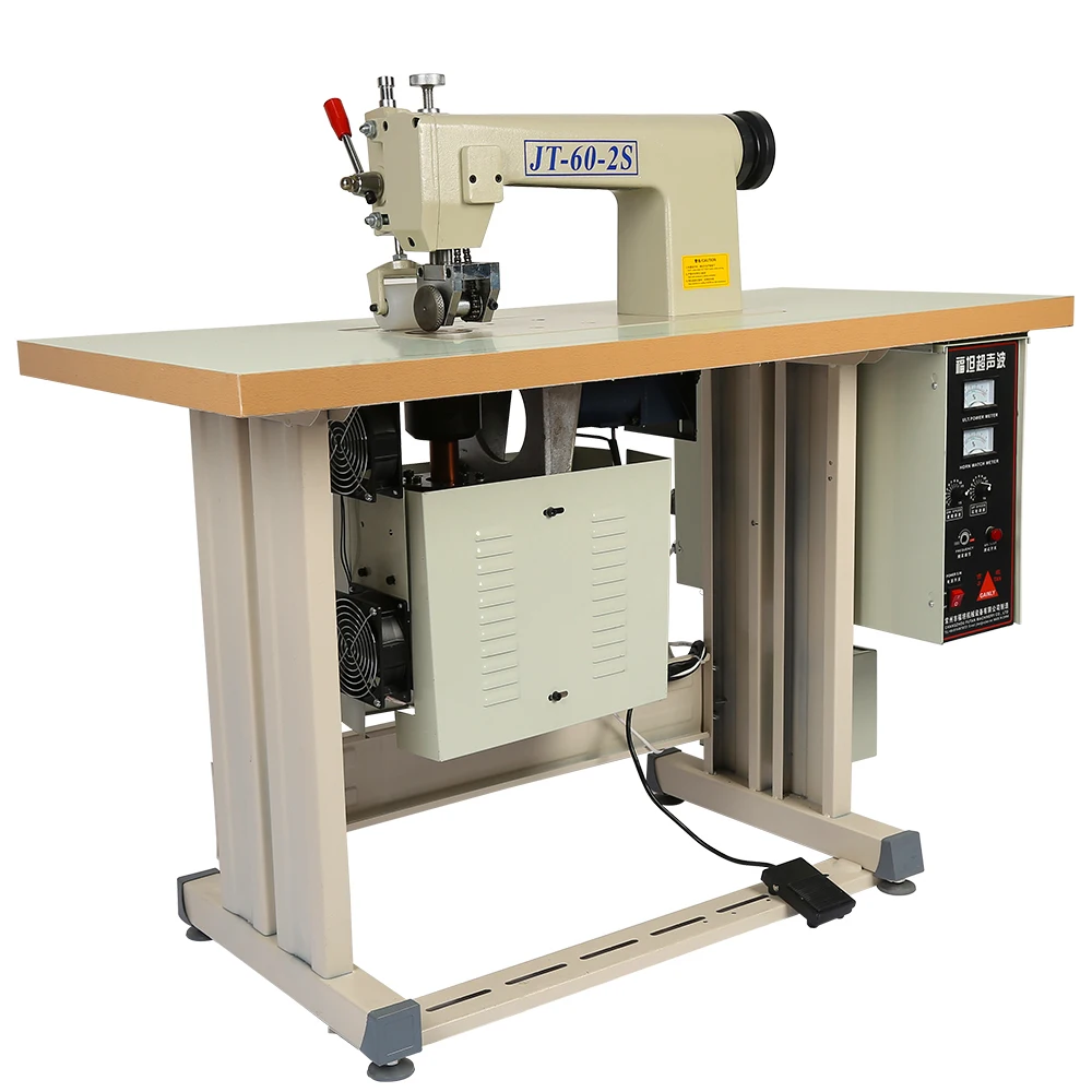 JT-60-2S High Quality Making Sewing Textile Products Ultrasonic Stitching Machine