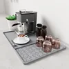 Almohadilla gris dos en uno para máquina de café, almohadilla clásica palp-4830