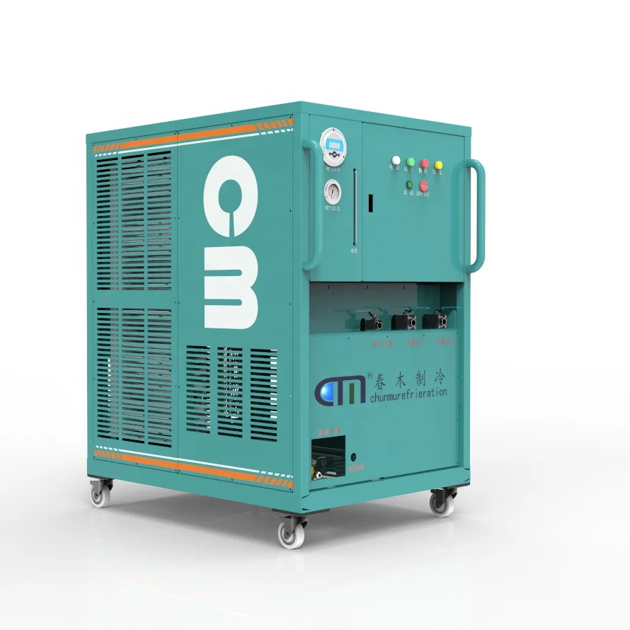 Freon Gas Refrigerant Recovery Recycling System For R600 R290 R32 R410a