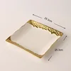10'' square plate