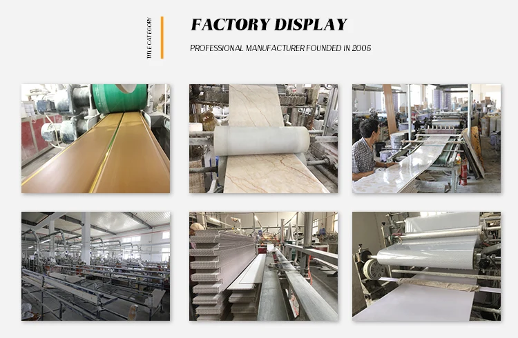 2025 Best Selling Sound Insulation Lightweight Hot Stamping PVC Ceiling PVC Sheet Panel for Ceiling