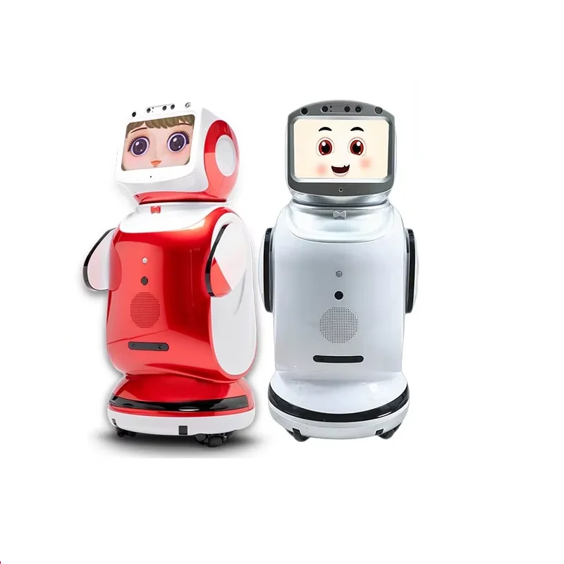 Robot Gia Đình Trường Học Thông Minh Đa Chức Năng Cho Trẻ Em, Người Bạn Đồng Hành Giáo Dục Đối Thoại Bằng Giọng Nói