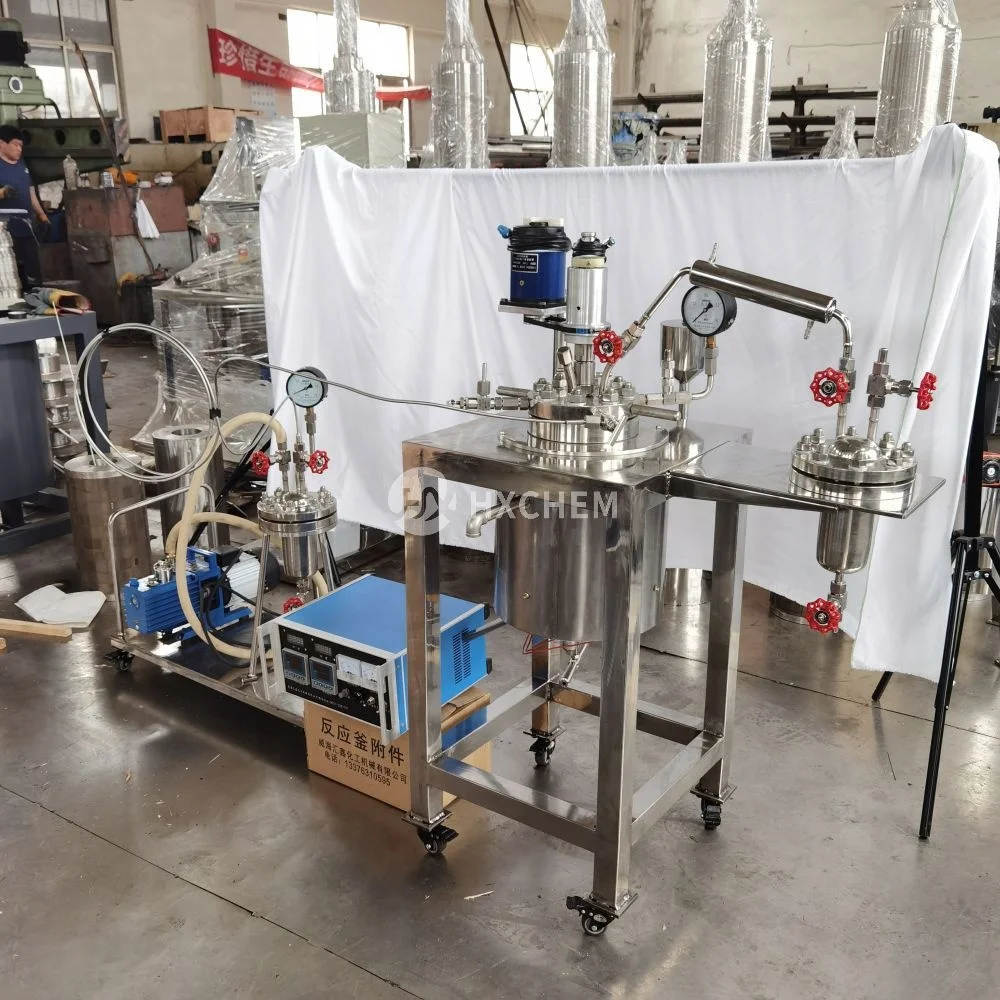 500ml high temperature laboratory resin reactor system