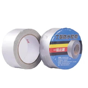 Multi-purpose Outdoor Waterproof Aluminum Foil Tape Leak-Proof Butyl Adhesive Rubber for Various Purposes