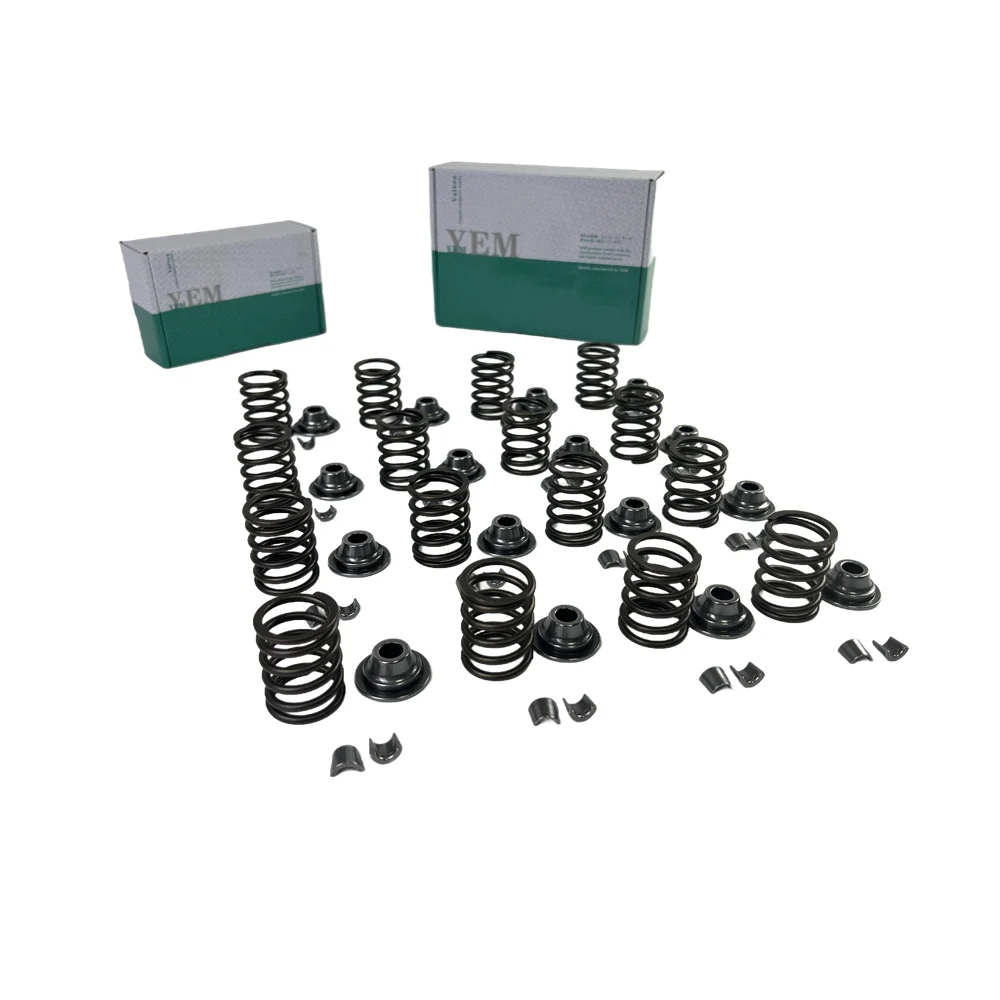 4TNV106 Valve Spring Kit Spring Seat & Retainer for Yanmar OEM Engine Parts