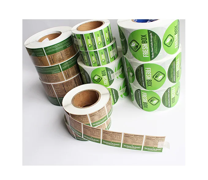 Direct Factory Self Adhesive Customized Printing Clear Gold Foil Stickers Transparent Logo Label