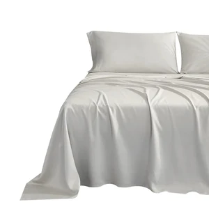 Super Soft Bamboo Linen Bedding 400 Thread Count Bamboo Textile Bedsheets Set king Size
