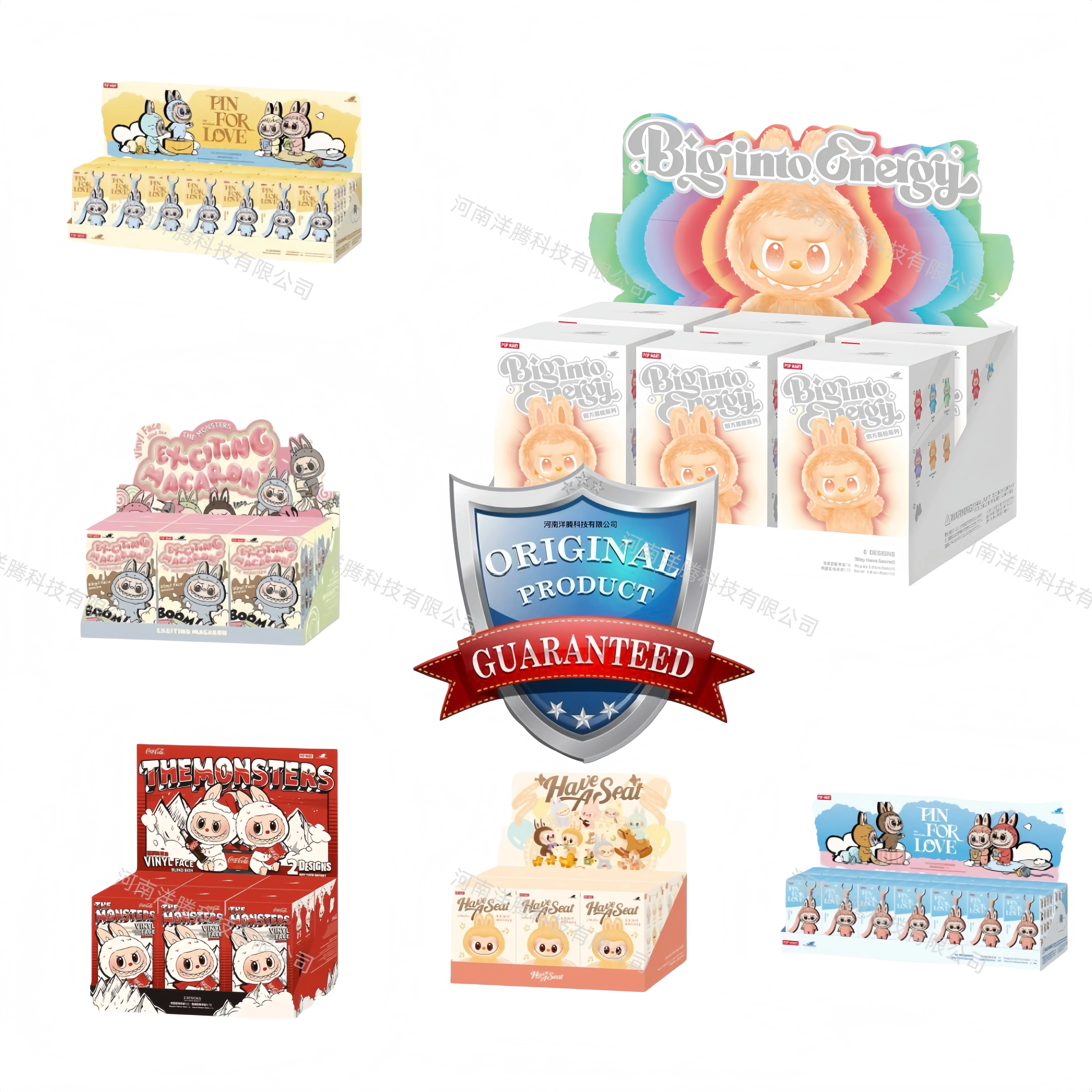 POP MART Labubu V3 Doll - the Monsters Big into Energy