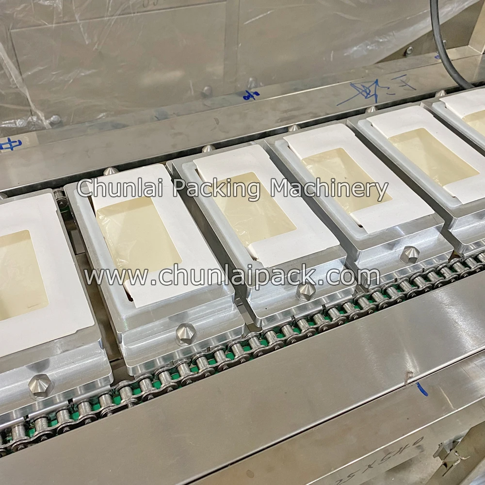 Automatic Kraft Paper Box Heat Sealing Machine Wedge Sandwich Packing Sealers