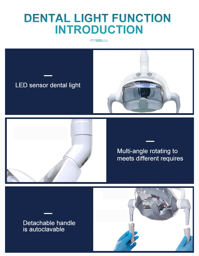 Promotion dental chair and dental unit full set with woodpecker N2 scaler handpiece,compressor,intraoral camera,curing light