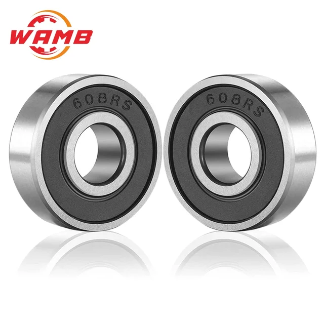 608zz Shielded Skateboard-Bearings - 8x22x7mm for Longboard and Scooters Machinery
